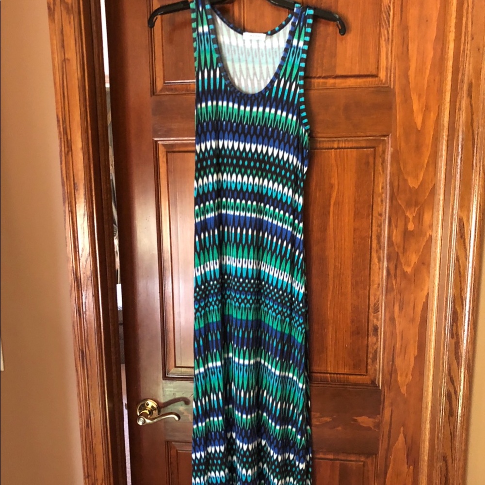 Calvin Klein floor length maxi dress